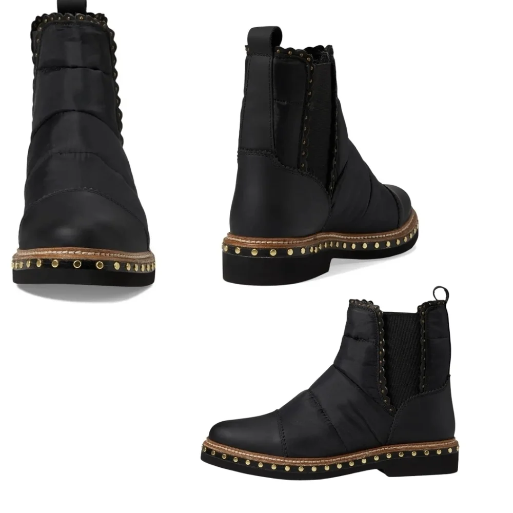New Free People Leather Chelsea Boots Sz 7.5
